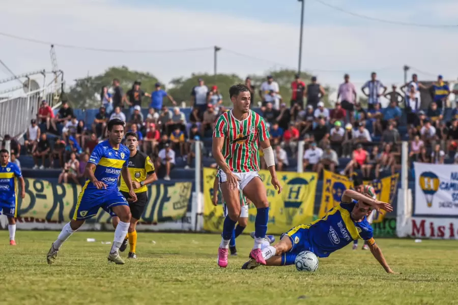En Pueblo Diamante, Huracán SR igualó ante el Güeyma