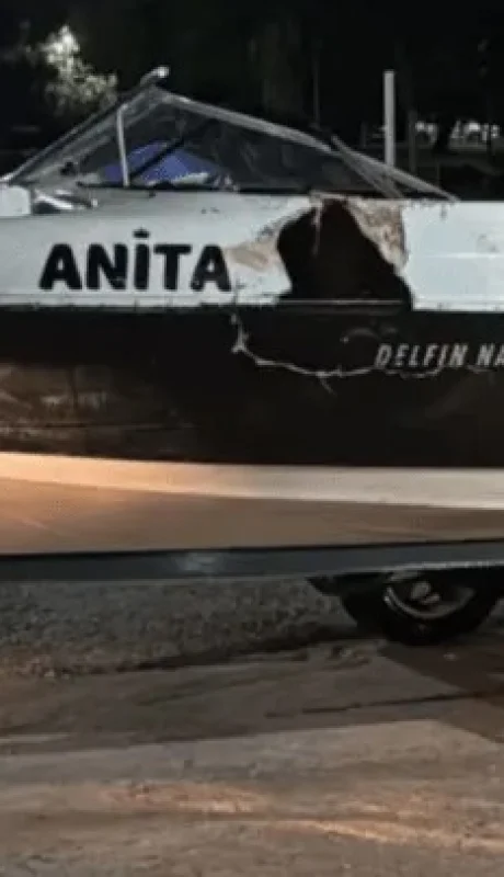 Choque de lanchas en Santa Fe.