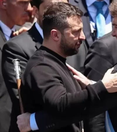 Zelenski no dejó de lado el primer año de mandato de su aliado latinoamericano más cercano y lo reconoció con un sentido mensaje.