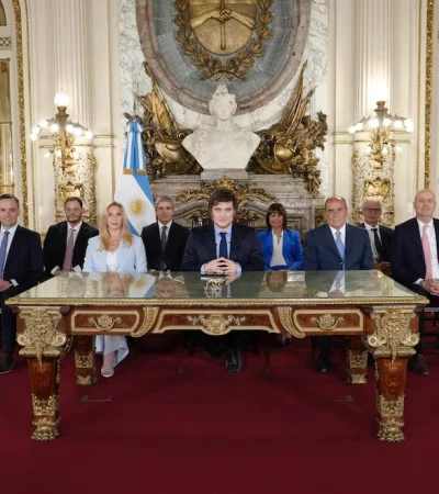 Cadena Nacional del presidente Javier Milei por cumplirse un año desde la toma de mandato