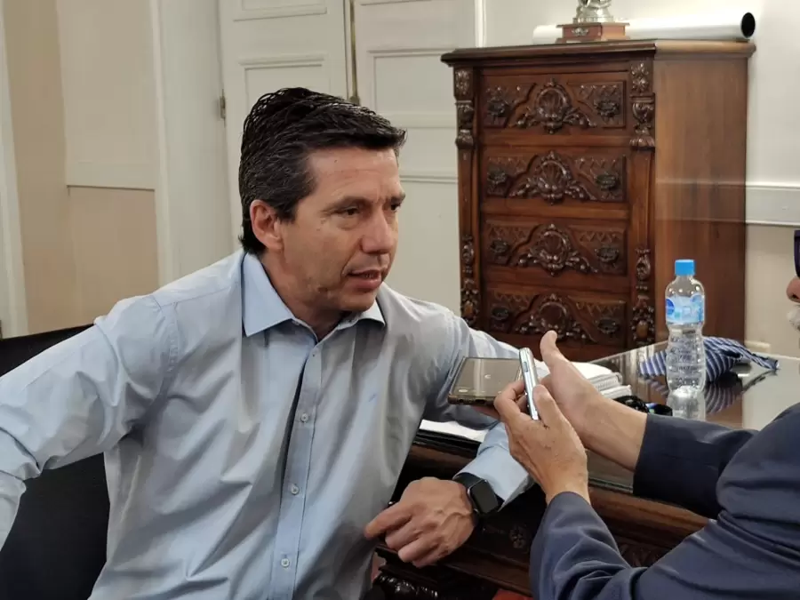 Presidente de la Cámara de Diputados, Andrés Lombardi.