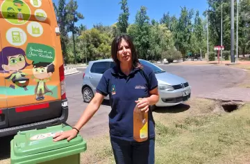Sonia Brasigliano, recolectora: "Hay formas de reutilizar el aceite vegetal en desuso"