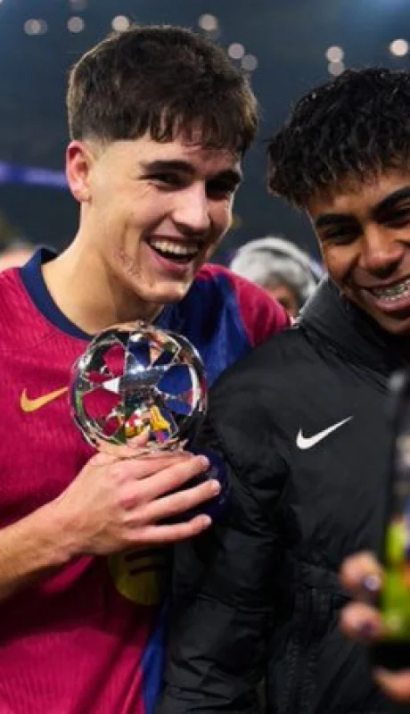 Los chavales culés la rompieron