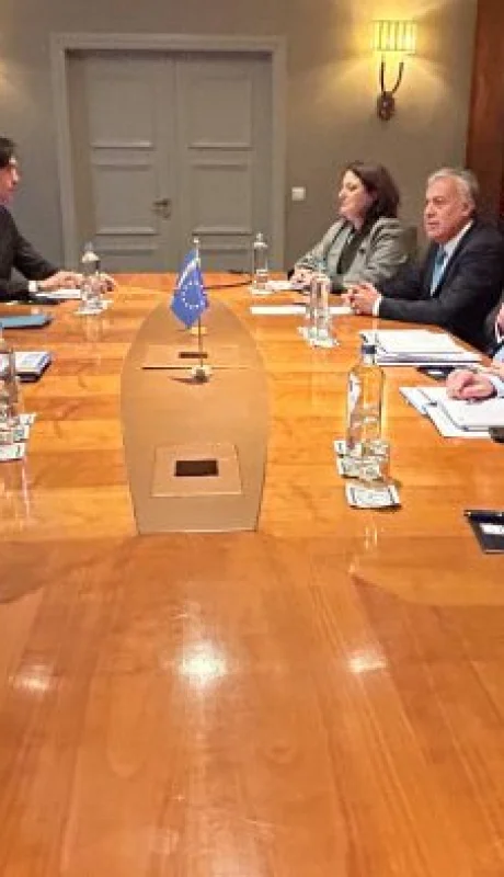 Encuentros con funcionaraios de la UE