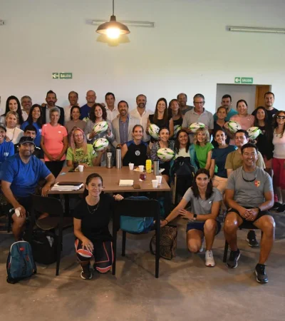 Habrá una capacitación para profes de gimnasia.