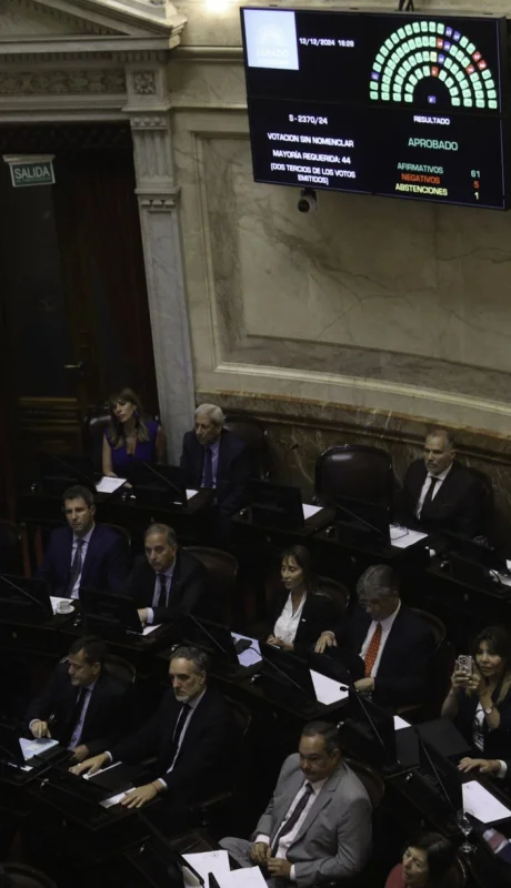 Por amplia mayoría, el Senado de la Nación expulsó del cuerpo a Kueider.