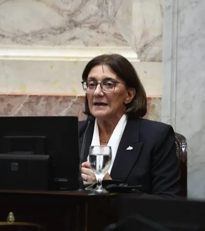 La senadora nacional por Río Negro, Mónica Silva.