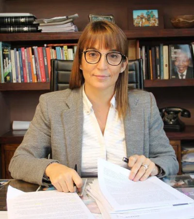 Ex legisladora María José Sanz (UCR - CM) y autora de la Ley de Ficha Limpia que rige en la provincia.