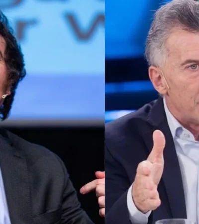 Mauricio Macri y Javier Milei