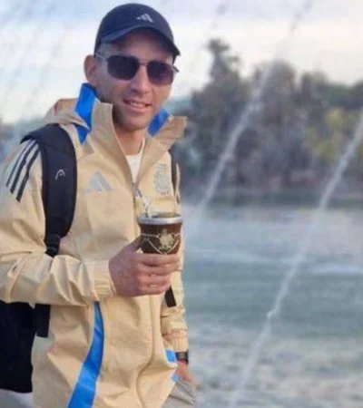 Nahuel Gallo, el gendarme detenido en Venezuela.