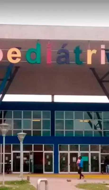 La niña llego sin vida al Hospital Pediátrico Avelino Lorenzo Castelán.