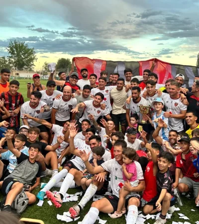 La fiesta de los jugadores de FADEP