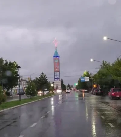 El departamento de Malargüe amaneció nublado y lloviznando producto del ingreso de un frente frío.