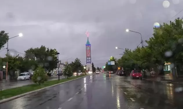 El departamento de Malargüe amaneció nublado y lloviznando producto del ingreso de un frente frío.
