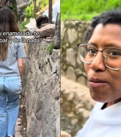 Una mujer sin pudor le dijo un piropo comprometedor a un hombre frente a su novia.