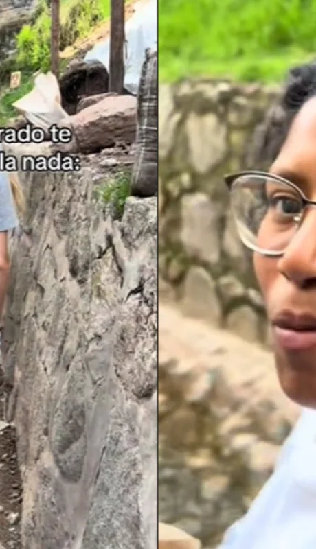 Una mujer sin pudor le dijo un piropo comprometedor a un hombre frente a su novia.