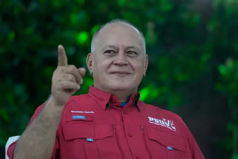 Diosdado Cabello, número dos del régimen chavista.
