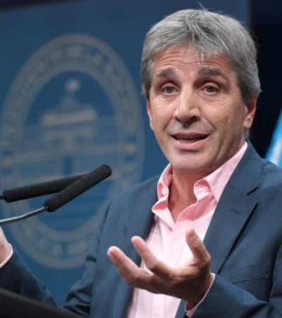 Ministro de Economía Luis Caputo