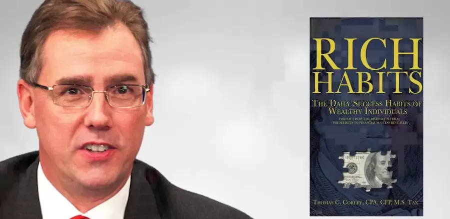 Tom Corley, autor del libro "Rich Habits: The Daily Success Habits of Rich Individuals"