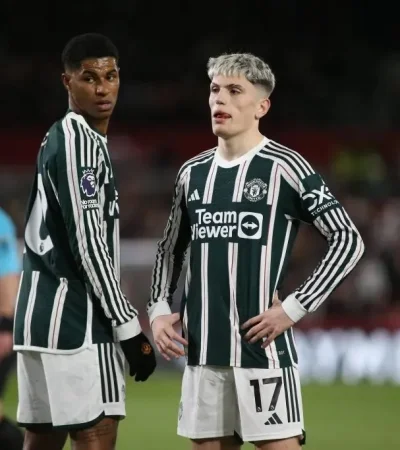 Garnacho y Rashford en el centro de la polémica.