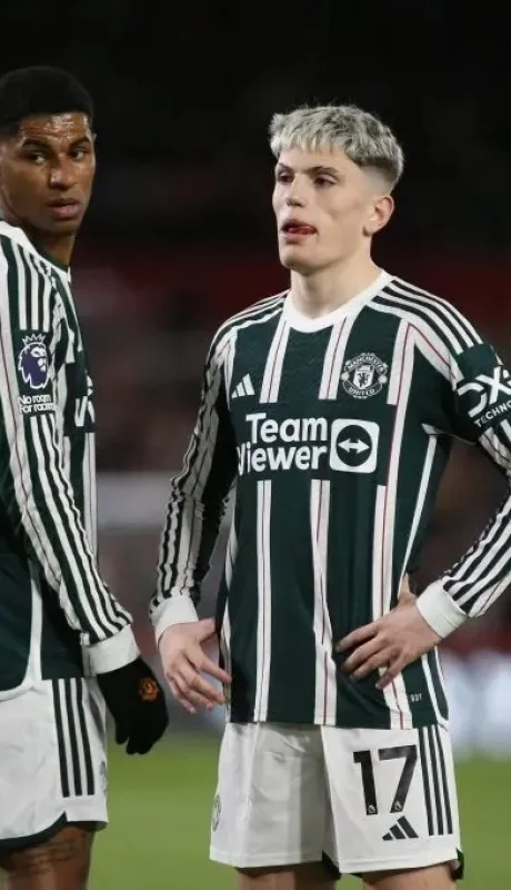 Garnacho y Rashford en el centro de la polémica.