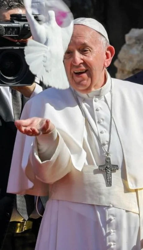 Francisco visitó Mosul en 2021 y estuvo muy cerca de perder la vida.