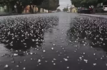 El departamento de Junín, asediado por un intenso granizo