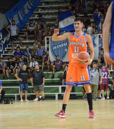 Alejo Andrés, gran figura en el equipo Naranja.