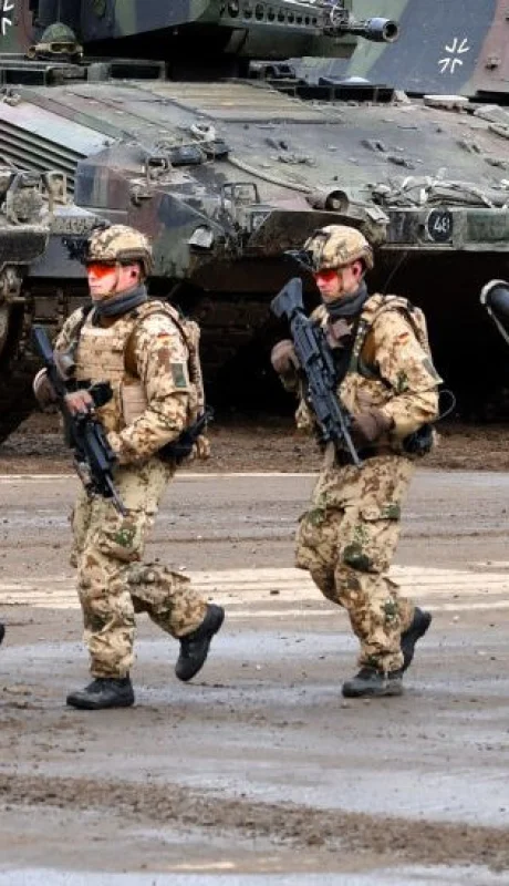 Alemania está asumiendo el rol de ser el principal muro militar frente a Rusia.