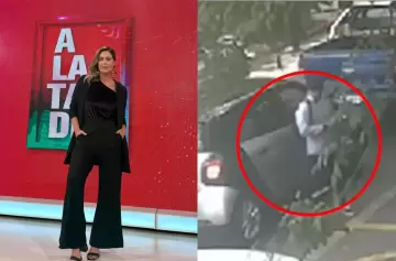 Video: Karina Mazzocco fue víctima de un intento de robo en su trabajo