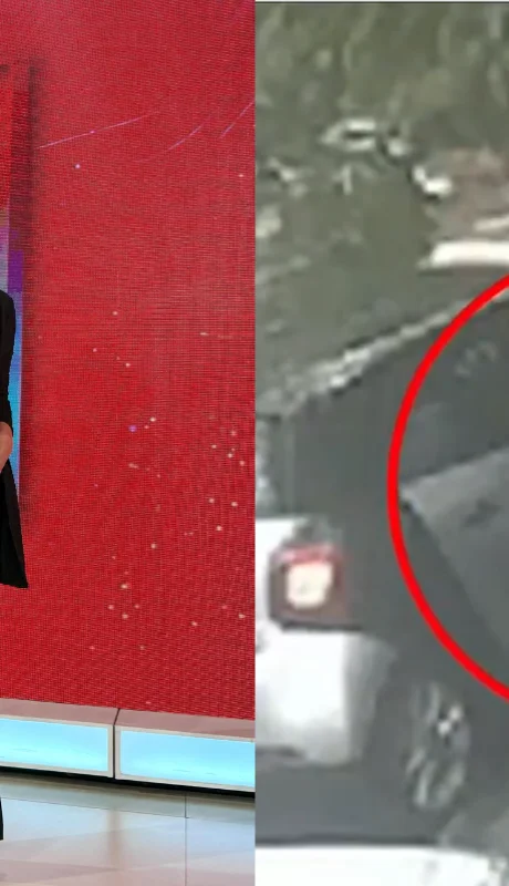 La situación quedó registrada por las cámaras de seguridad de América TV.