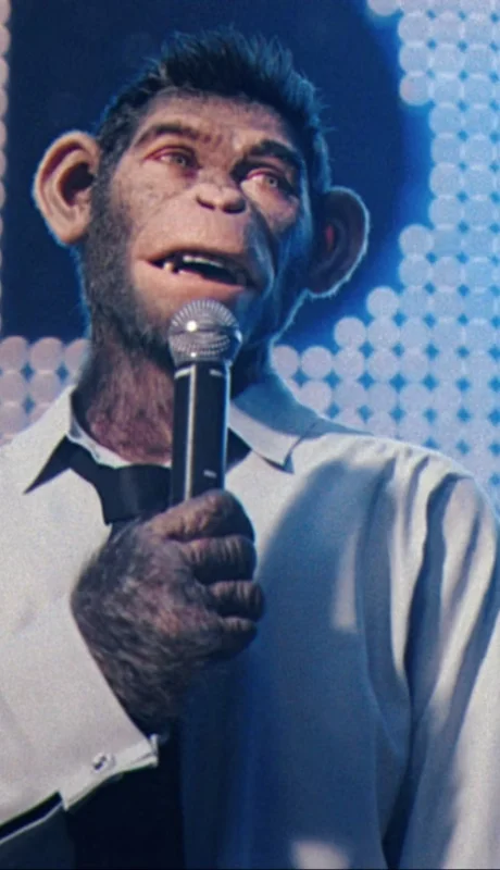 Un mono al ritmo de Rock DJ: el sorprendente giro en el biopic de Robbie Williams