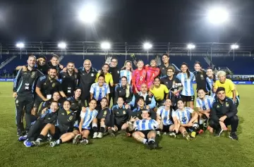 Las chicas albicelestes listas para la Copa América en Ecuador