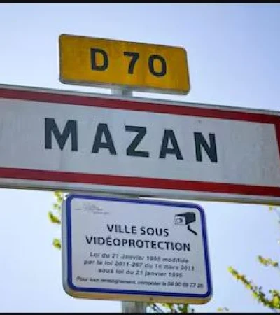 La localidad de Mazan tendrá un recuerdo de horror imborrable para la memoria de Francia.