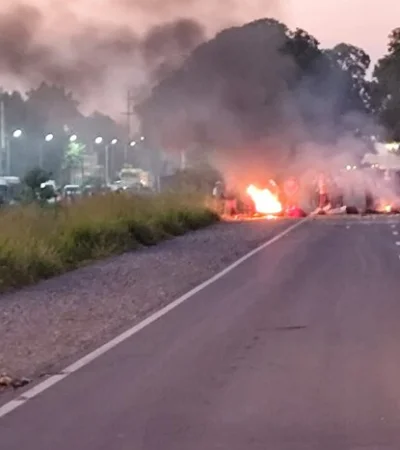 Protestas en Orán, provincia de Salta.