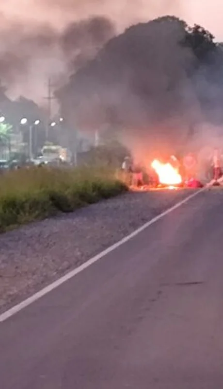 Protestas en Orán, provincia de Salta.