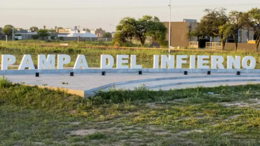 Pampa del Infierno es una localidad de apenas 9.500 habitantes, ubicada a 250 kilómetros de Resistencia.