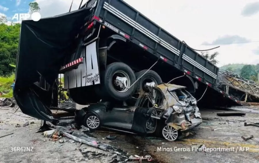 Tragedia en Brasil./Fuente X (exTwitter)