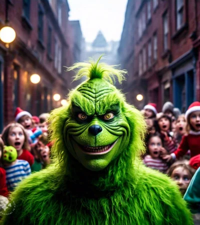 Grinch, el terror de los más pequeños.