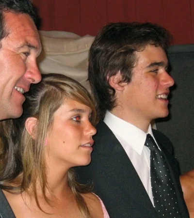 Marcelo, Valentina y Facundo Macarrón piden justicia por la muerte de Nora Dalmasso