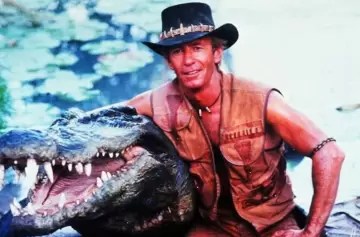 A los 90 años, murió Burt, el legendario cocodrilo de 'Cocodrilo Dundee'