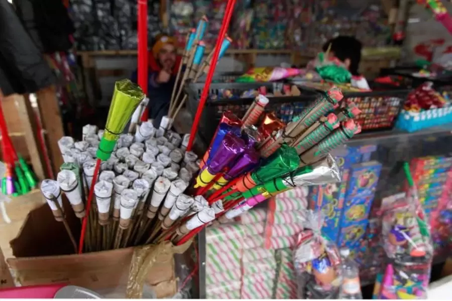 Pirotecnia prohibida