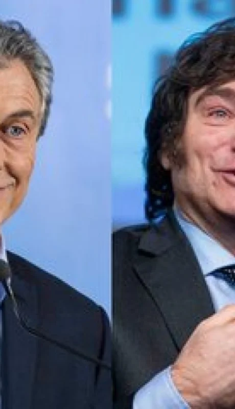 Mauricio Macri y Javier Milei.