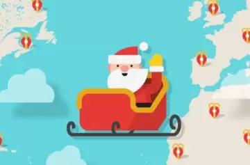 Seguí a Papá Noel en tiempo real: Google tiene la manera