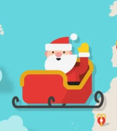 Hoy 24 de diciembre de 2024 quedó habilitada la herramienta digital para seguir el trineo con los regalos.