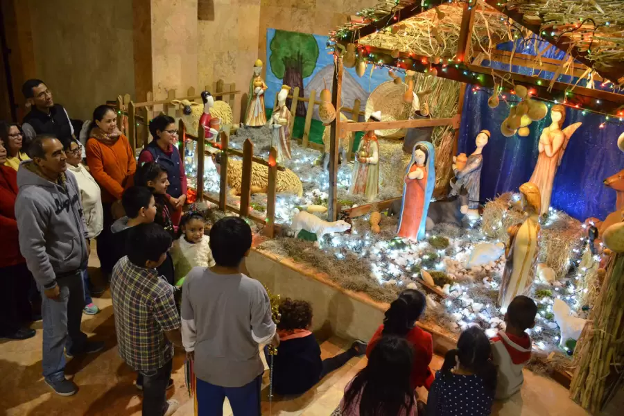 El pesebre, uno de los símbolos de la celebración navideña. Foto: web