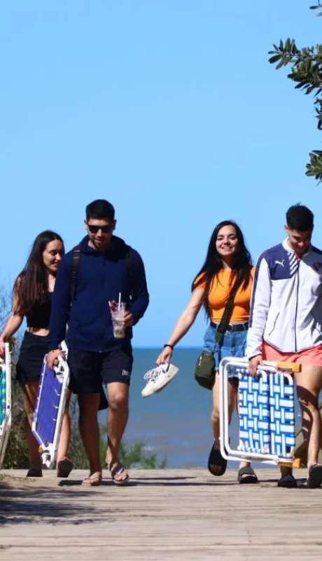 Muchas veces la elección de las playas argentinas resultará en estrés o descanso.