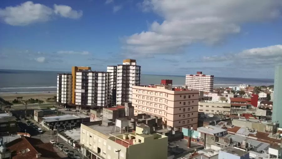 Una vista de Mar de Ajó.