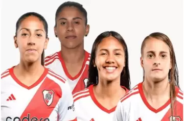 Cuatro futbolistas de River, presas en Brasil por hacer gestos racistas