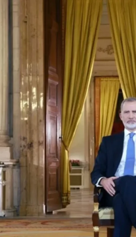 El monarca llamó a bajar la crispación en España.